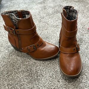 Rock & Candy cognac boots